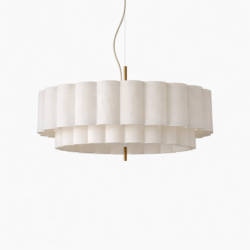 FOLIA – Elegant Taklampa med Naturlig Form