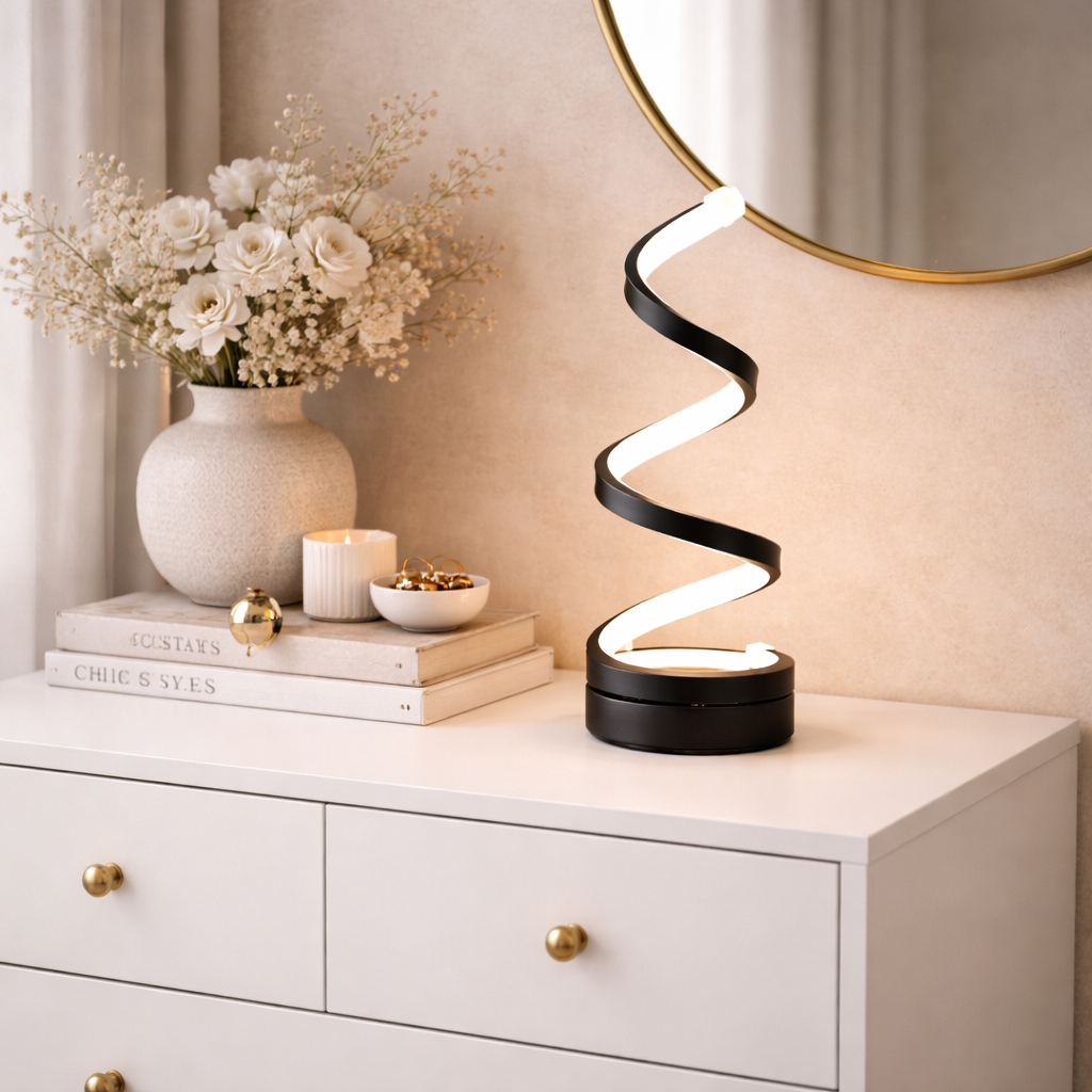 LUMORA -Modern Spiral Bordslampa