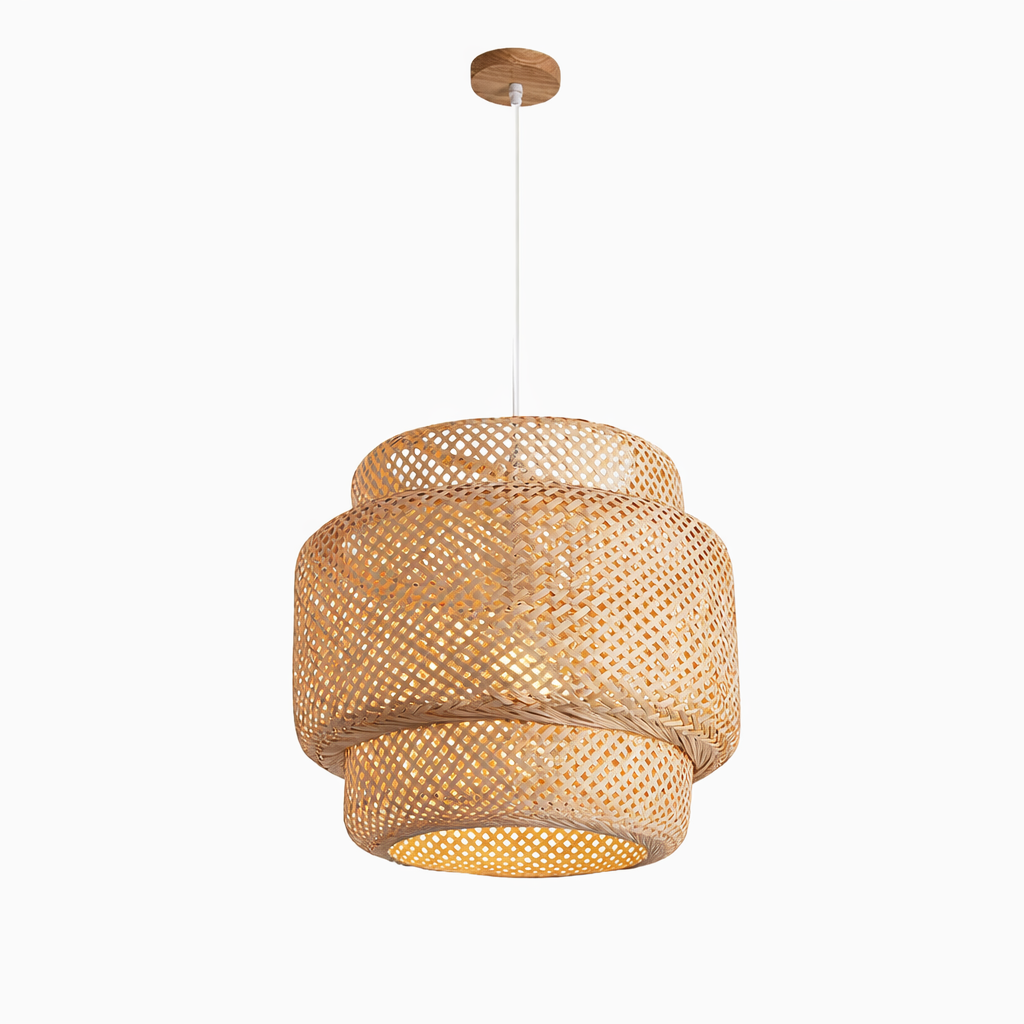 KAITO – Minimalistisk Taklampa i Naturmaterial