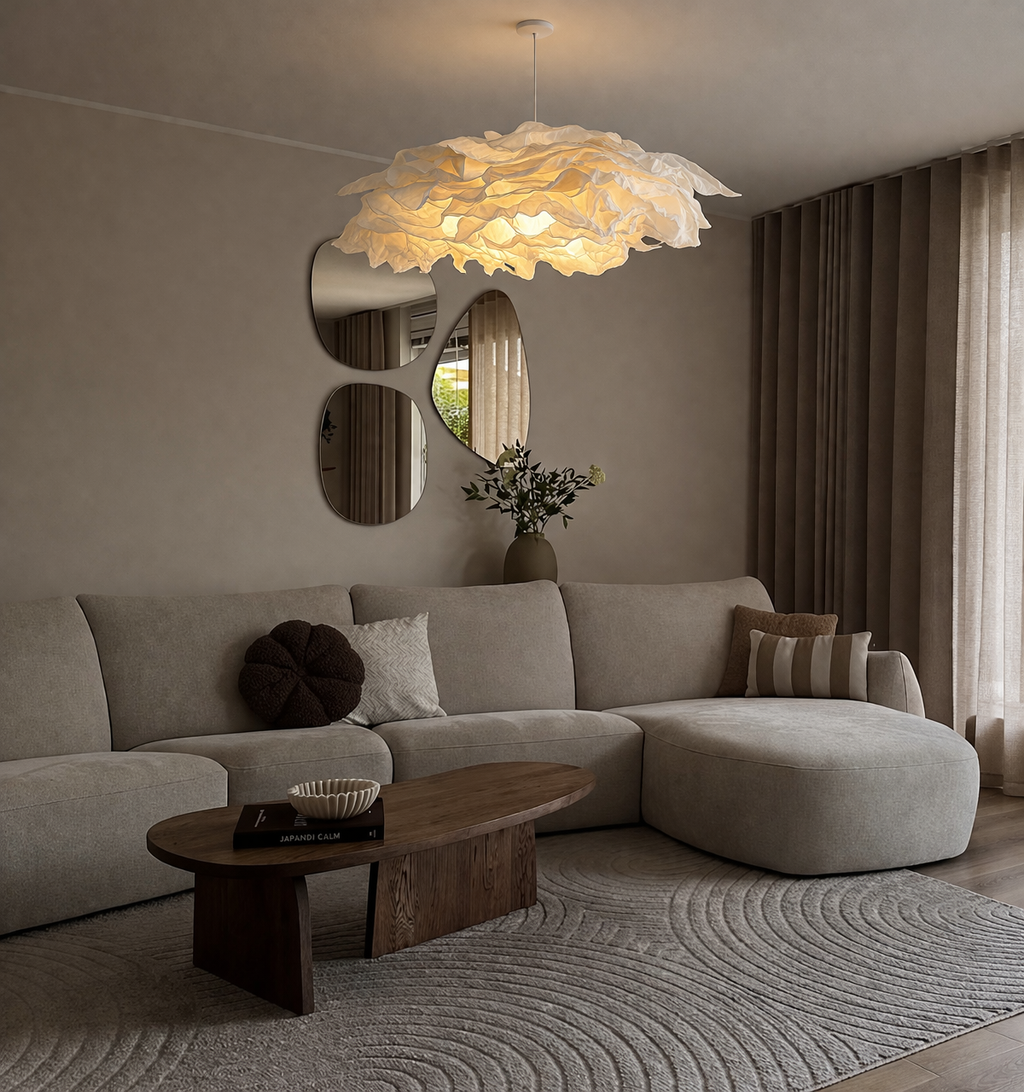 LUNEX - Modern Taklampa - Mjuk & Skulptural design