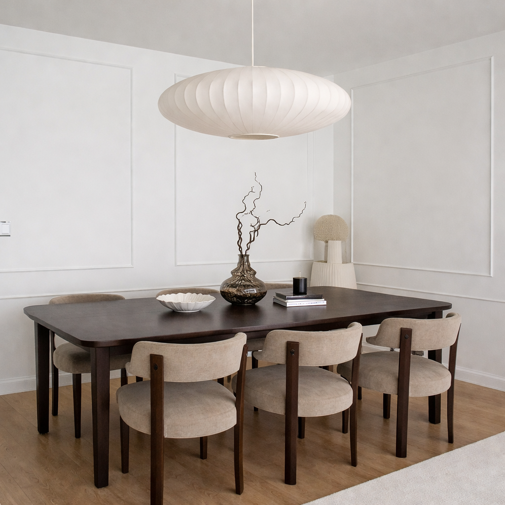 MIREL - Japansk Pendellampa i Silke