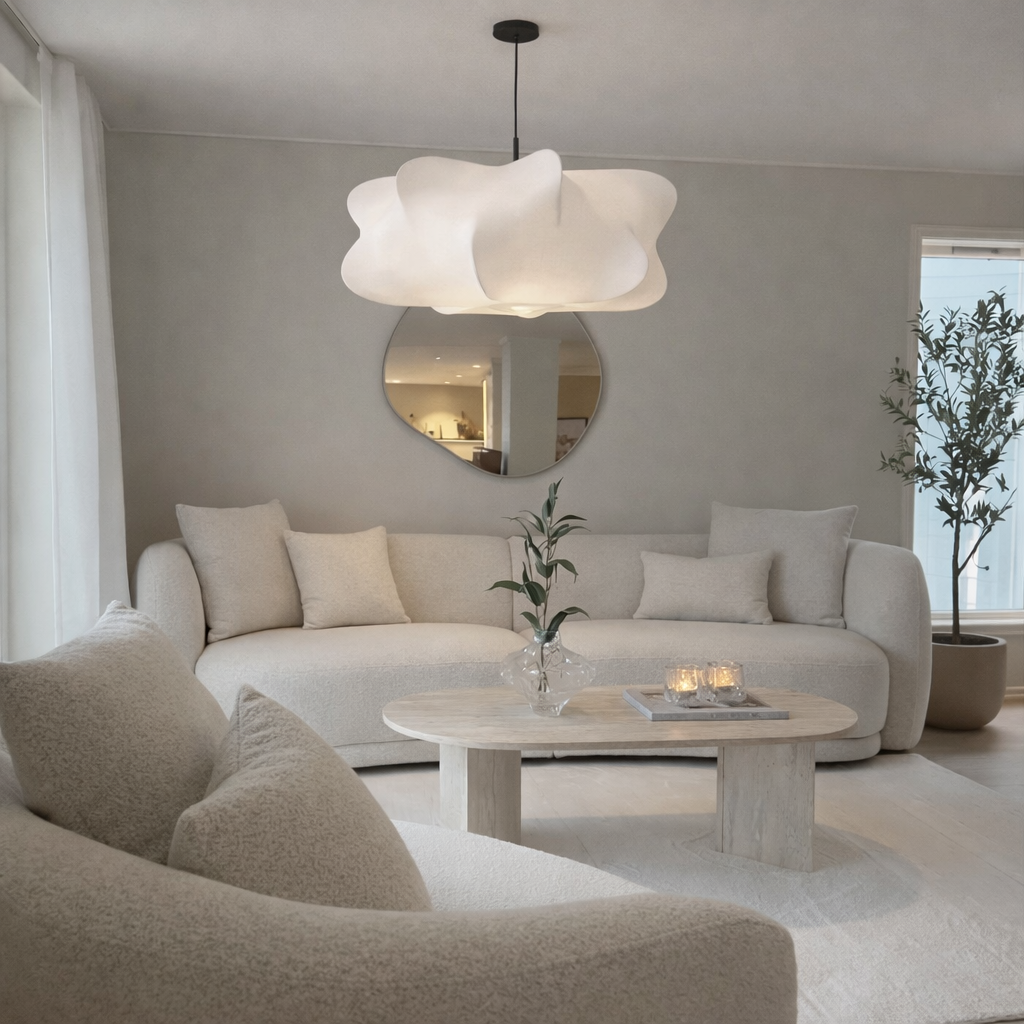 YUME - Organisk Taklampa i Silke