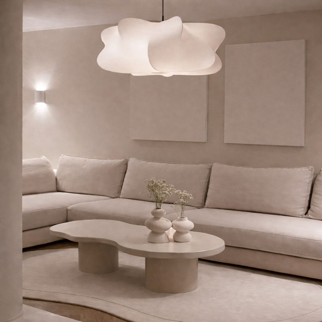 YUME - Organisk Taklampa i Silke