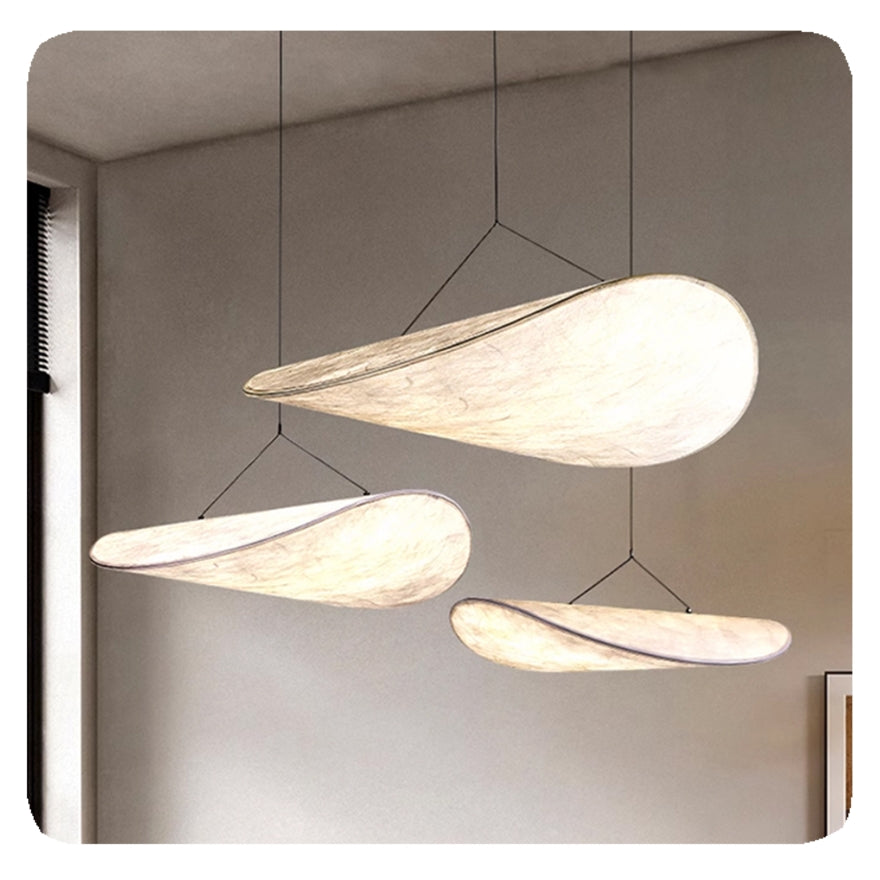 LUNARA - Skulptural Taklampa i Textil