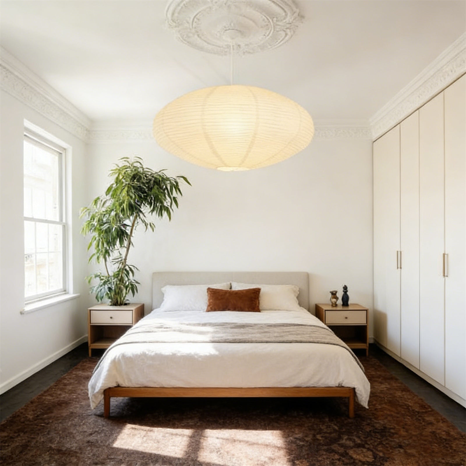 AKARI - Japansk Rislampskärm 45 cm