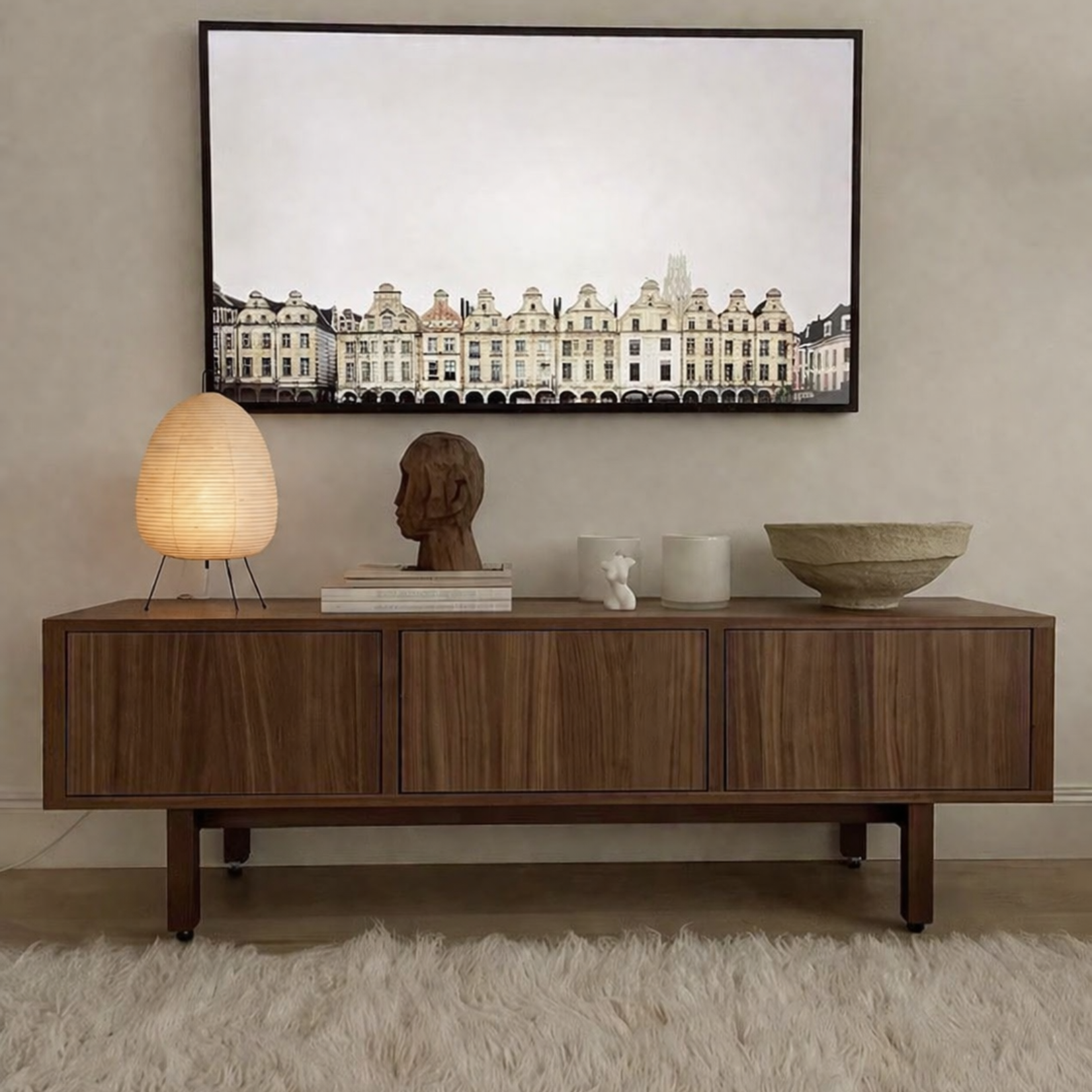 COCO – Wabi-Sabi Bordslampa i Naturstil